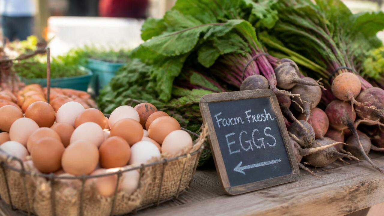 Снижение цен на яйца, молочные продукты и овощи...